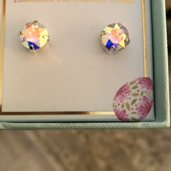 Aurora Borealis Crystal Earrings